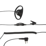 Cobra D-Style Earpiece for Cobra Performa 400/450 2-Way Handheld Business Radios and Select Non-Cobra Devices, 0010098-1