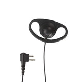 Cobra D-Style Earpiece for Cobra Performa 400/450 2-Way Handheld Business Radios and Select Non-Cobra Devices, 0010098-1