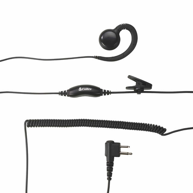 Cobra C-Style Swivel Wrap Around-the-Ear Headset for Cobra Performa 400/450 2-Way Handheld Business Radios and Select Non-Cobra Devices, 0010099-1