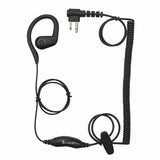 Cobra C-Style Earloop-Wrap In-Ear Headset for Cobra Performa 400/450 2-Way Handheld Business Radios and Select Non-Cobra Devices, 0010100-1