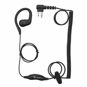 Cobra C-Style Earloop-Wrap In-Ear Headset for Cobra Performa 400/450 2-Way Handheld Business Radios and Select Non-Cobra Devices, 0010100-1