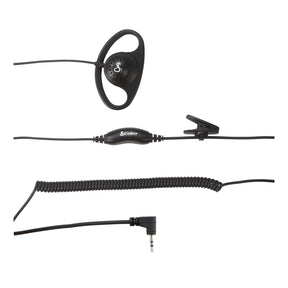 Cobra D-Style 2.5-mm Earpiece for Select Cobra FRS PX650, RX, ACXT, and GMRS and FRS TrailBlazer 2-Way Radios, 0010120-1