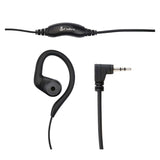 Cobra C-Style Earloop-Wrap In-Ear Headset for Select Cobra GMRS and FRS PX650, RX, ACXT, and TrailBlazer 2-Way Radios, 0010122-1