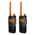 Cobra TrailBlazer 450 GMRS 2-Way Radio Pair, Black and Orange