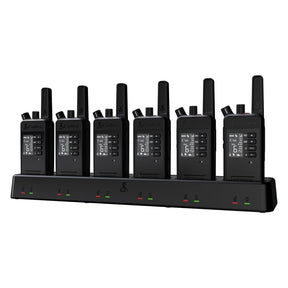 Cobra Performa 450 2-Way Handheld Business Radio with LCD Screen, 6 Pack