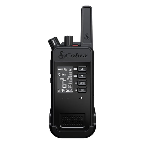 Cobra Performa 450 2-Way Handheld Business Radio with LCD Screen, 6 Pack