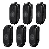 Cobra PX280 Compact 2-Way Handheld Business Radio with Dual-Dock Charger, 6 Pack