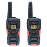 Cobra ACXT1035R FLT Floating Waterproof 37-Mile-Range 2-Way Radios, 2 Pack, Multicolored