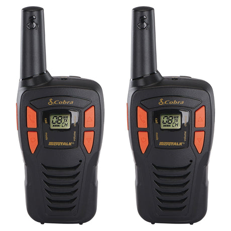 Cobra ACXT145 16-Mile Range FRS 2-Way Radios, 2 Pack