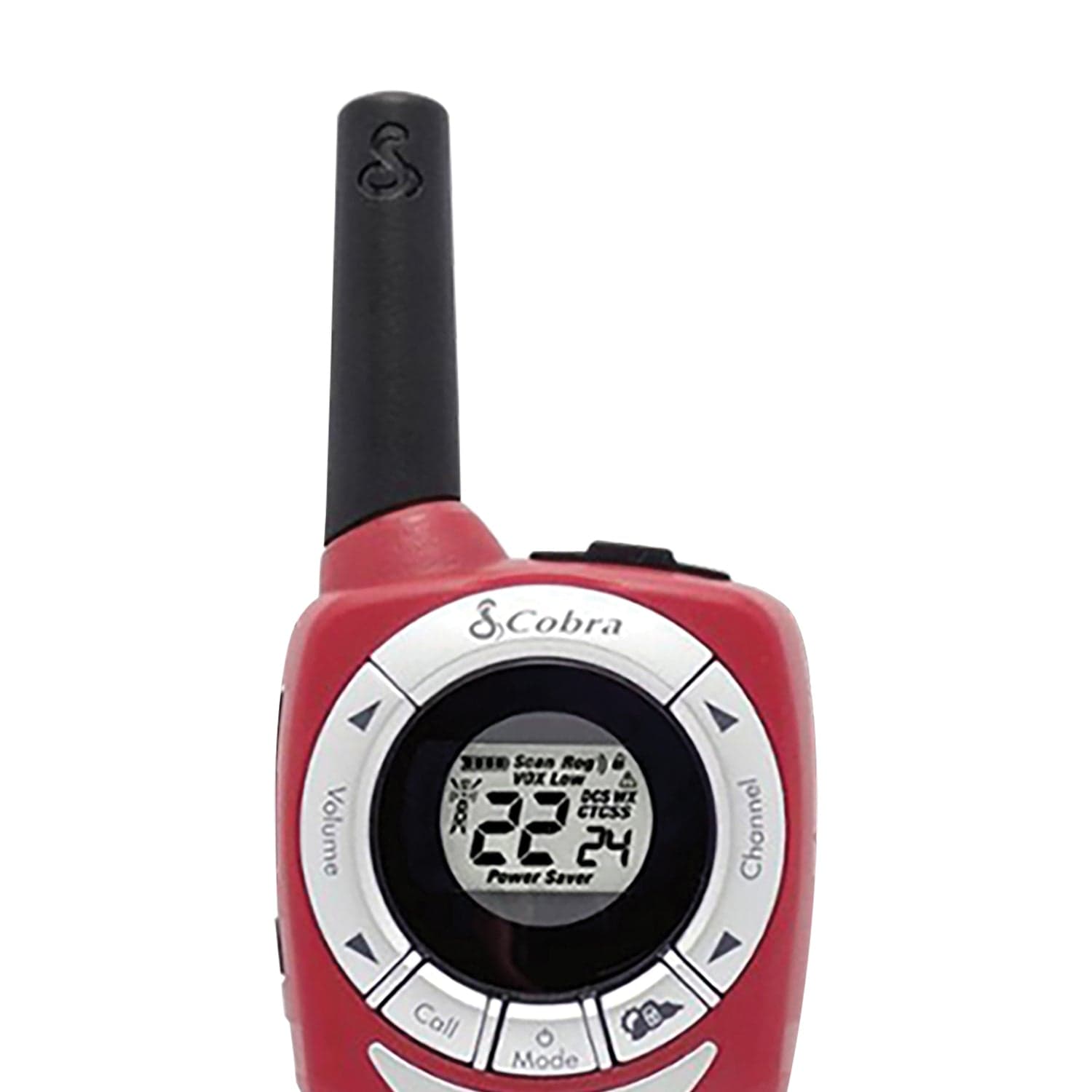 Cobra microTALK SOHO Series Walkie Talkies 3 Pack, White, Red, and Gray, ACXT360