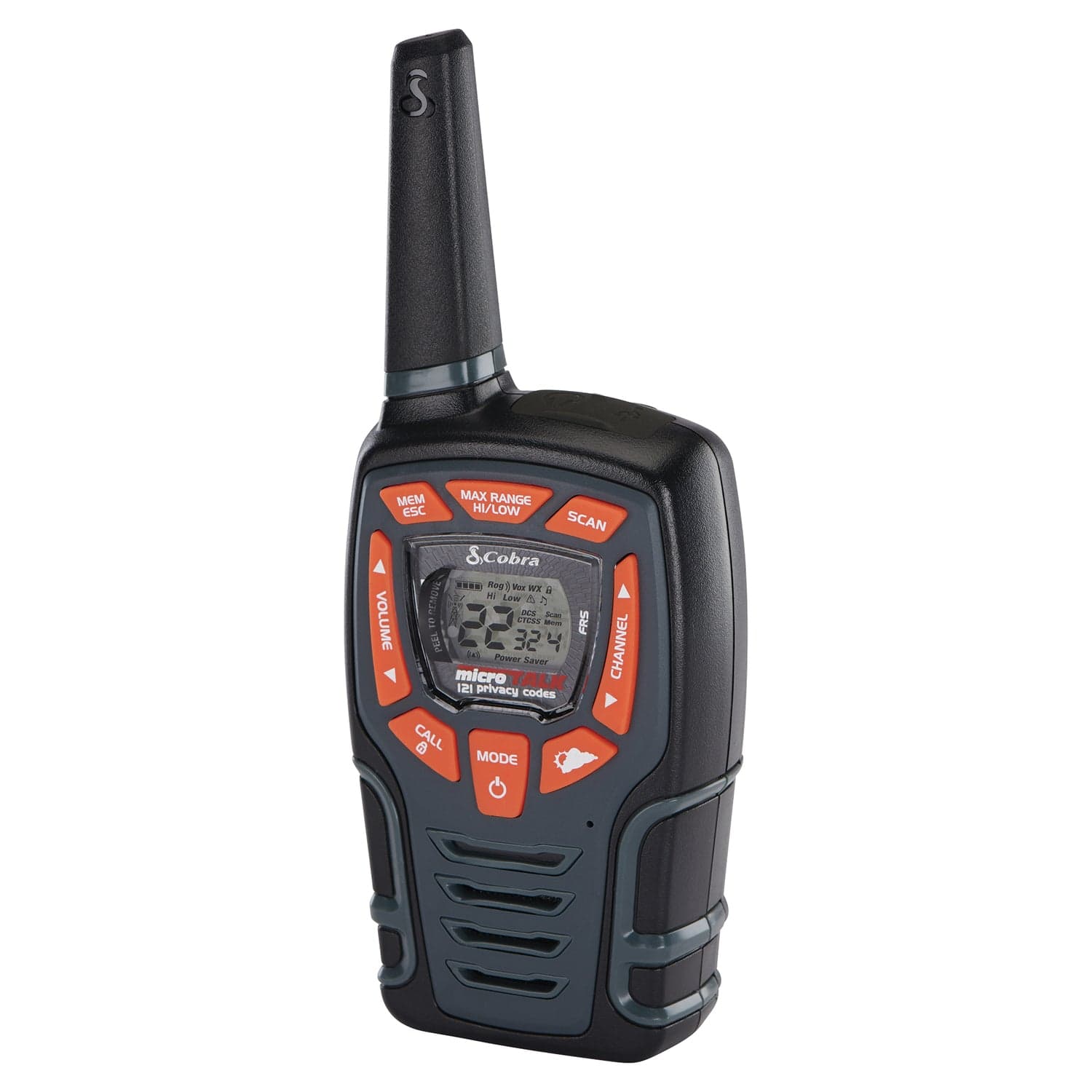 Cobra ACXT545 Weather-Resistant 28-Mile Range 2-Way Radio, 2 Pack