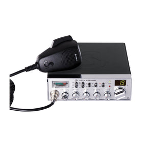 Cobra 40-Channel AM/FM CB Radio with Microphone, 29 LTD Classic, Black
