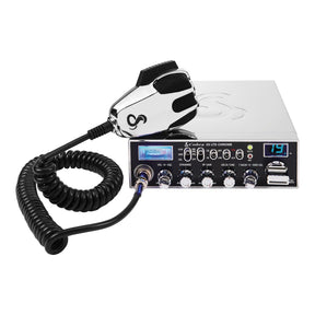 Cobra 40-Channel AM/FM CB Radio with Microphone, 29 LTD Classic, Chrome