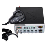 Cobra 40-Channel AM/FM CB Radio with NightWatch and Microphone, Chrome Face, 29 NW LTD Classic