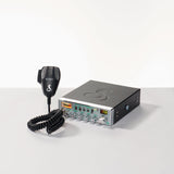 Cobra 40-Channel AM/FM CB Radio with NightWatch and Microphone, Chrome Face, 29 NW LTD Classic