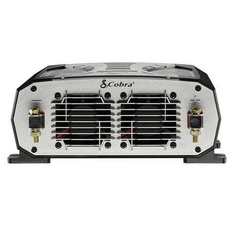 Cobra 4-AC Outlet and 2-USB Port, 2500-Continuous-Watt PRO 2500W Vehicle Power Inverter with Battery Power Cables, CPI2500W
