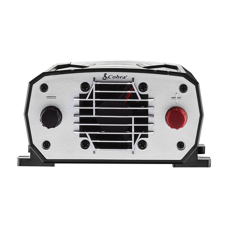 Cobra 2-AC Outlet and 2-USB Port 400-Continuous-Watt Pure Sine Wave Vehicle Power Inverter with 12-Volt Adapter and Battery Power Cables, CPI400PSW