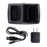Cobra 2-Way Charging Dock with USB Charging Cable for Cobra PX650 and TrailBlazer 500 Radios, CTWSP2DC01