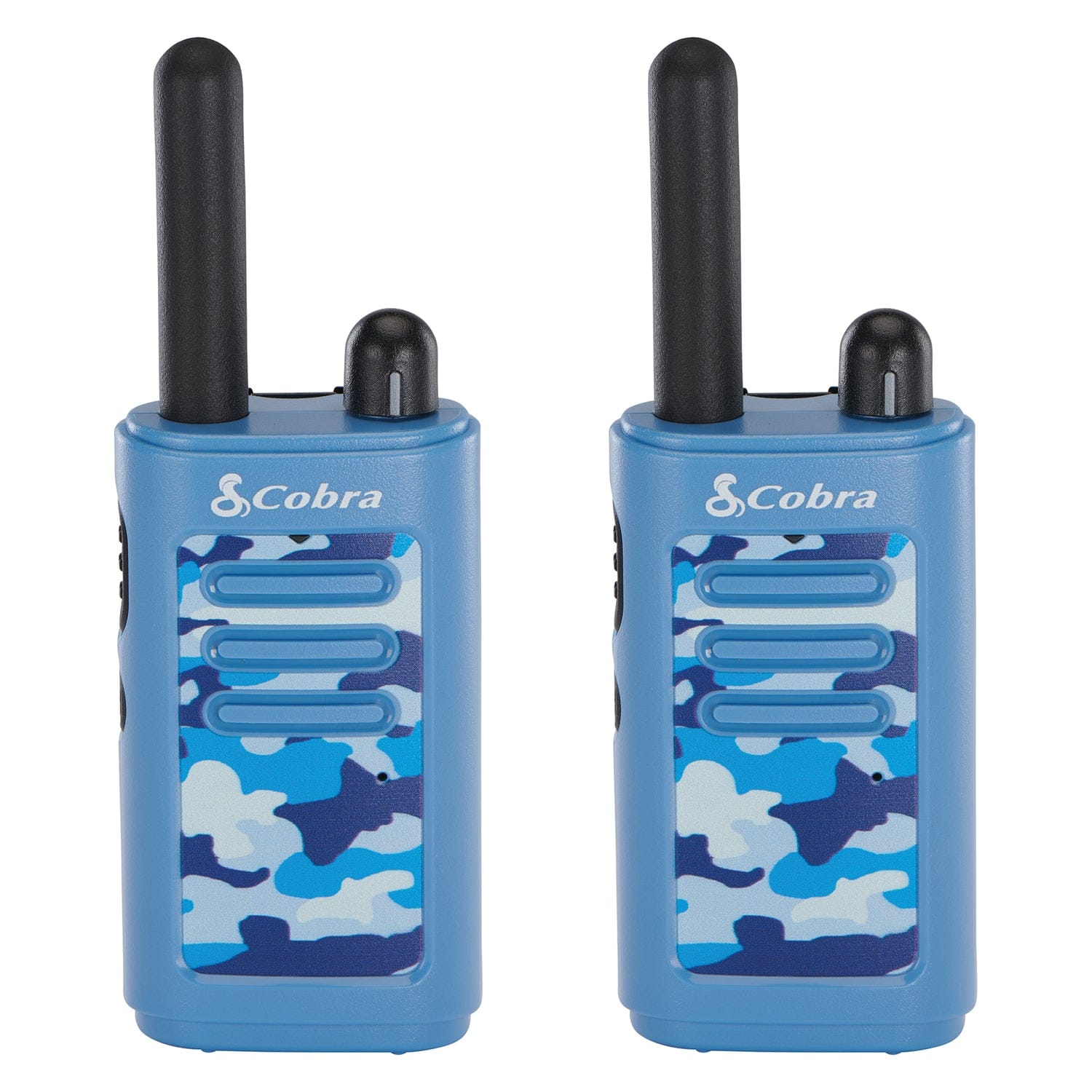 Cobra HE150 2 Pack Kid's Hero 16-Mile Range Walkie Talkies, Blue