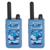 Cobra HE150 2 Pack Kid's Hero 16-Mile Range Walkie Talkies, Blue