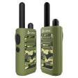Cobra HE150 2 Pack Kid's Hero 16-Mile Range Walkie Talkies, Green