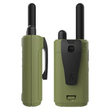 Cobra HE150 2 Pack Kid's Hero 16-Mile Range Walkie Talkies, Green