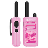 Cobra HE150 2 Pack Kid's Hero 16-Mile Range Walkie Talkies, Pink