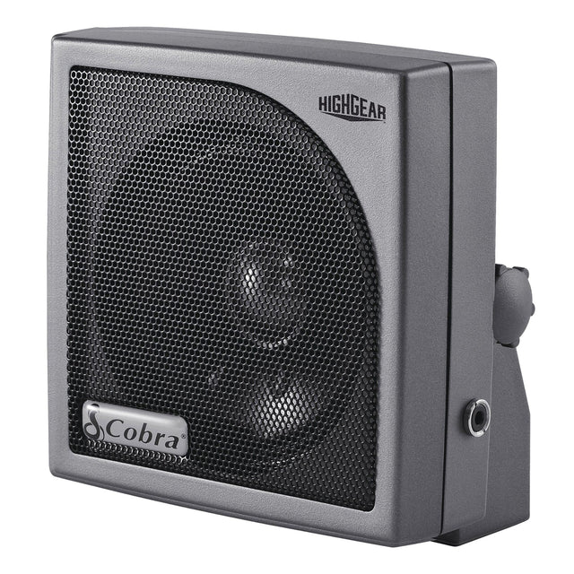 Cobra HighGear HG S300 Dynamic External CB Speaker with Noise-Canceling Filter