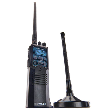 Cobra 40-Channel Road Trip Handheld CB Radio with Magnet-Mount Antenna, HH RT 50