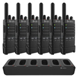 Cobra PX650 Pro Business 42-Mile-Range 2-Way Radios, 6 Pack