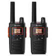 Cobra RX380 32-Mile-Range Weather-Resistant 2-Way Radios, 2 Pack, Black