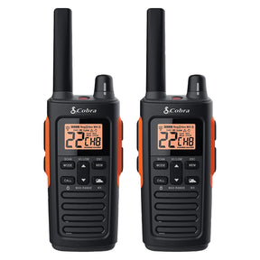 Cobra RX680 38-Mile-Range Waterproof 2-Way Radios, 2 Pack