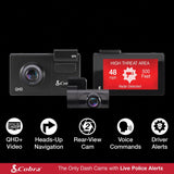 Cobra SC 200D Dual-View Smart Dash Cam