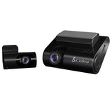 Cobra SC 250R Front 4K Smart Dash Cam with 1080p Rear Accessory Cam, GPS, Wi-Fi, and microSD Card