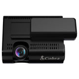 Cobra SC 250R Front 4K Smart Dash Cam with 1080p Rear Accessory Cam, GPS, Wi-Fi, and microSD Card