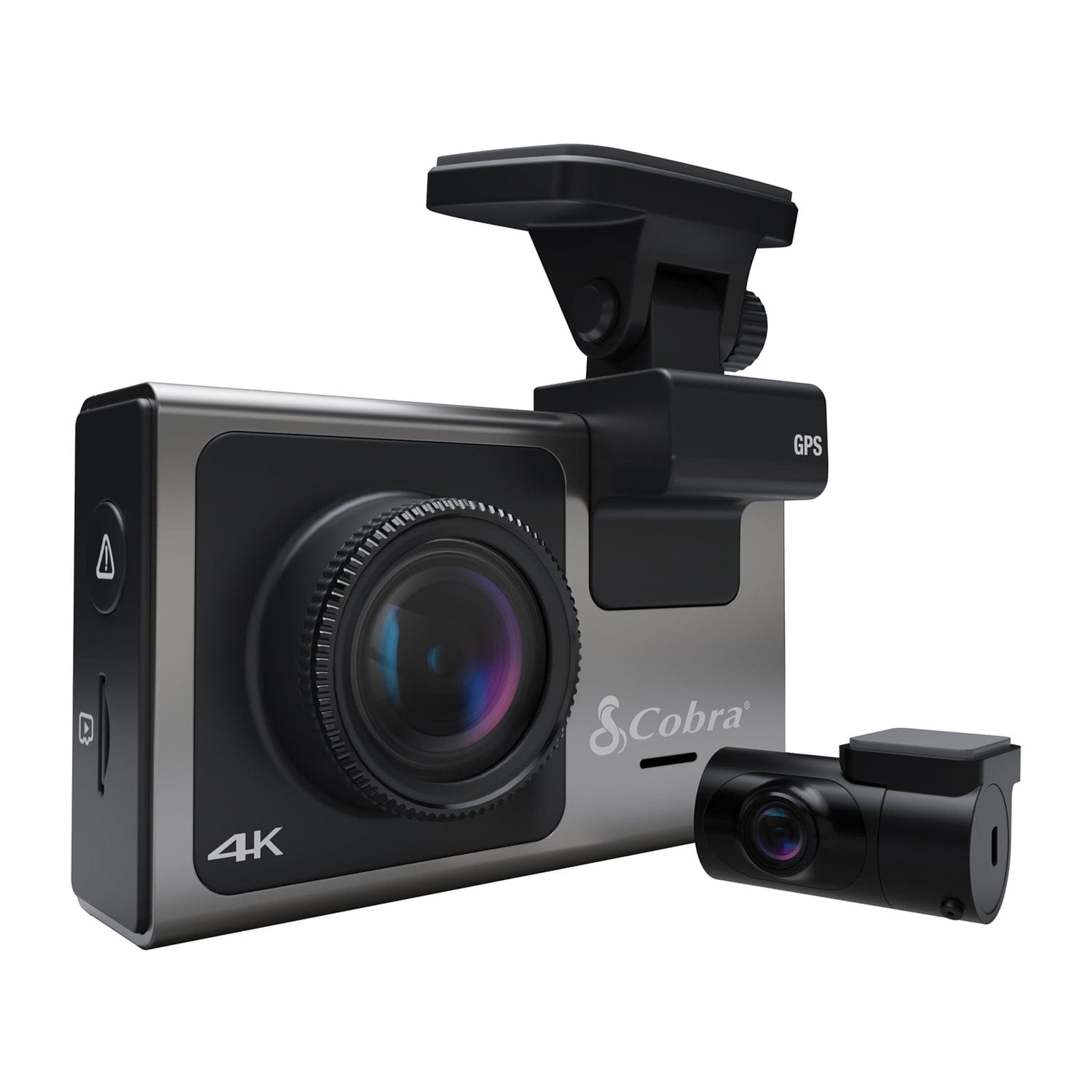 Cobra SC 400D Ultimate Smart 4K Ultra HD Dash Cam with 1080p Full HD Rear View Accessory Camera