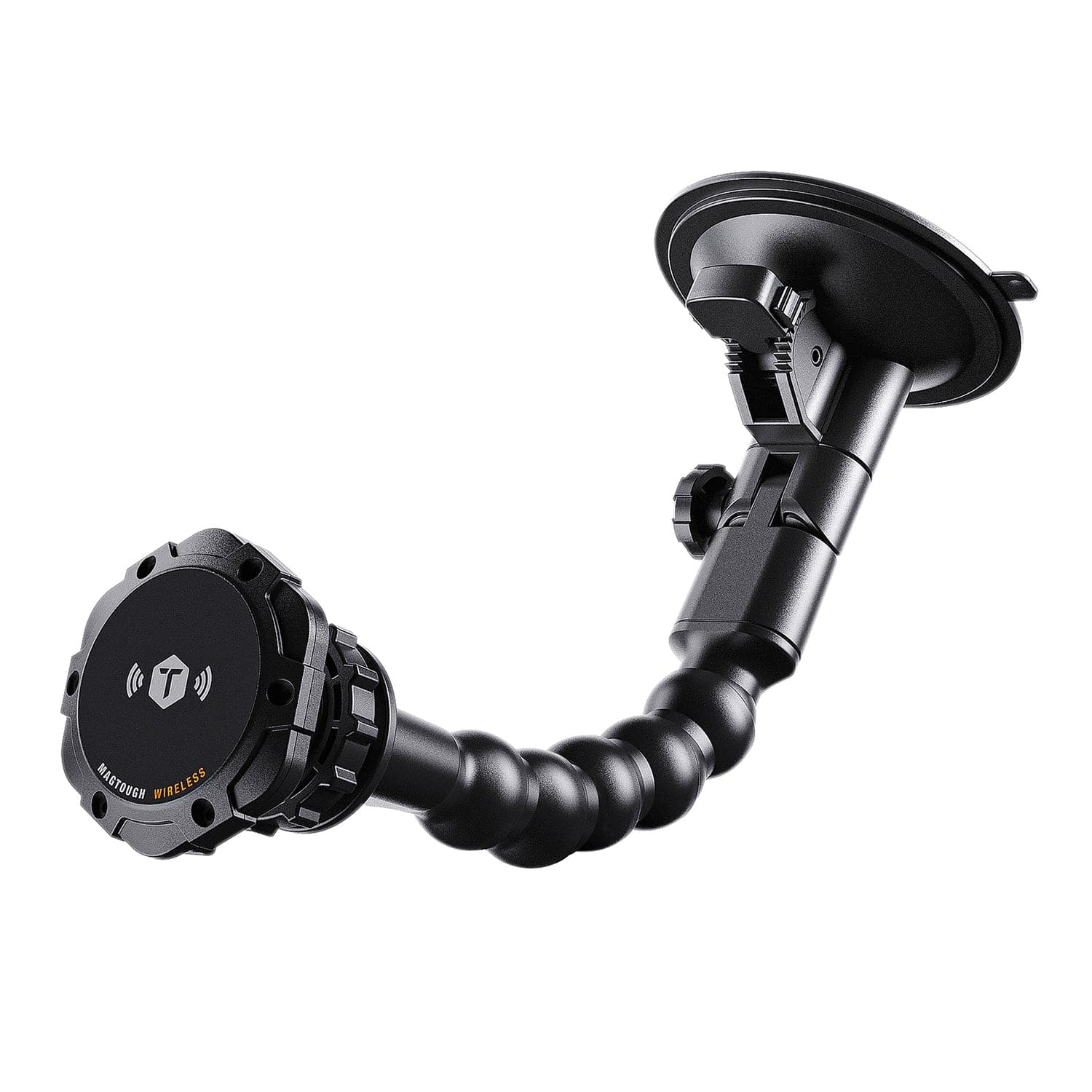 ToughTested 15-Watt Python Wireless-Charge MagTough Glass Mount