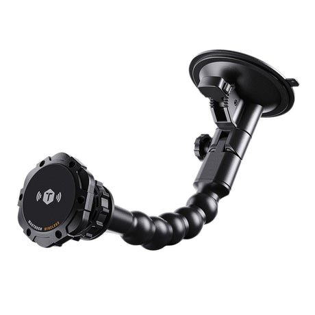 ToughTested 15-Watt Python Wireless-Charge MagTough Glass Mount