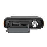 ToughTested ROC 5 MagSafe 5000-mAh Solar Qi Wireless Power Bank with USB-C PD and USB-A Quick-Charge Ports and Flashlight
