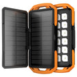 ToughTested Dual-Solar-Panel Switchback 10000 mAh Power Bank