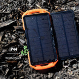 ToughTested Dual-Solar-Panel Switchback 10000 mAh Power Bank