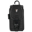 ToughTested Universal Rugged Pouch with Belt Clip, Black