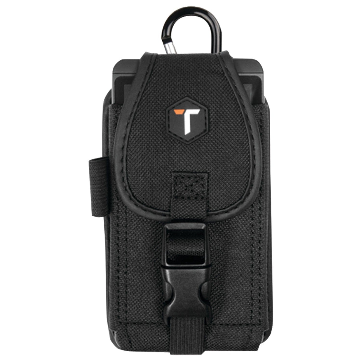 ToughTested Universal Rugged Pouch with Belt Clip, Black