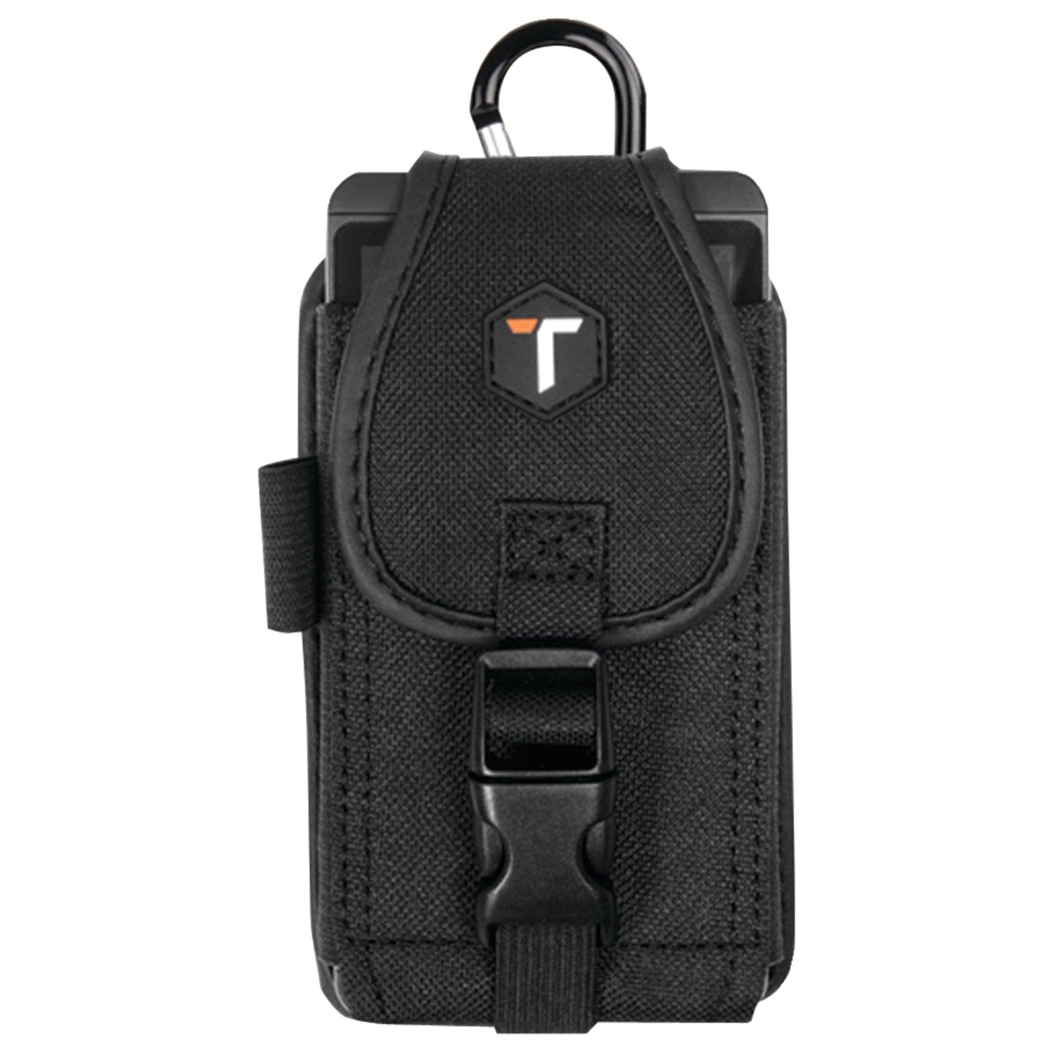 ToughTested Universal Rugged Pouch with Belt Clip, Black