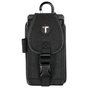 ToughTested Universal Rugged Pouch with Belt Clip, Black