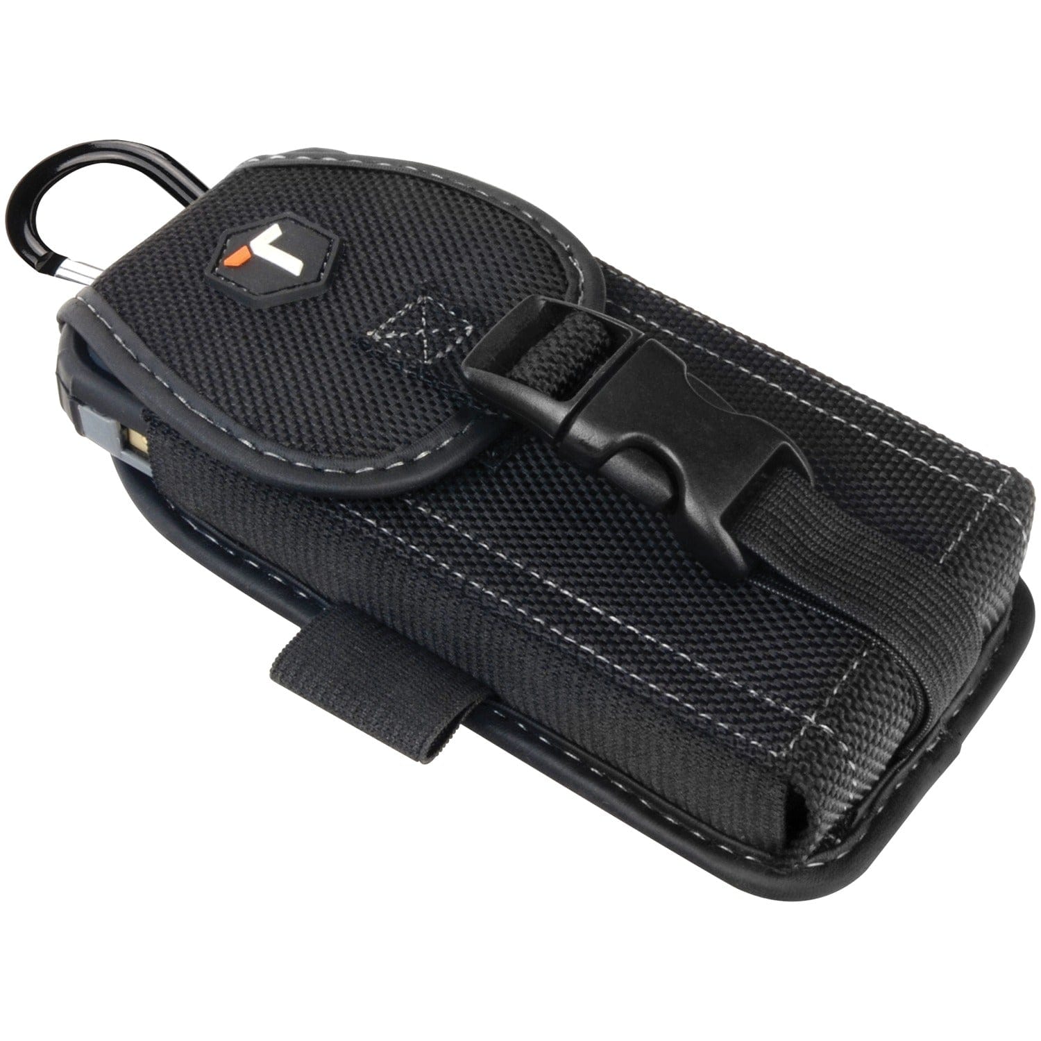 ToughTested Universal Rugged Pouch with Belt Clip, Black