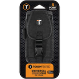 ToughTested Universal Rugged Pouch with Belt Clip, Black