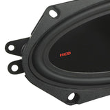 Cerwin-Vega Mobile HED Series 4-In. x 10-In. 320-Watt-Max 2-Way Coaxial Speakers, Black and Red, 2 Pack