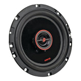 Cerwin-Vega Mobile HED Series 6.5-In. 320-Watt-Max 2-Way Coaxial Speakers, Black and Red, 2 Pack