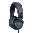 Cerwin-Vega HB Series Wired Over-Ear Professional Headphones with Detachable Straight and Coiled Cords and 3.5-mm to 1/4-In. Connector Adapter, HB1